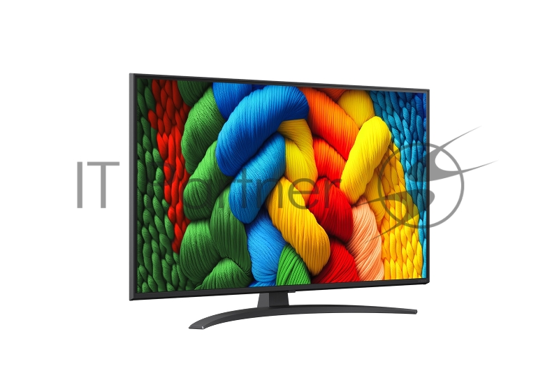 Телевизор LG 43 43NANO81A6A черный Direct LED 4K UHD 60Hz webOS
