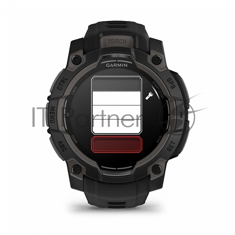 Смарт-часы Garmin Instinct 3 AMOLED черный, черный ремешок 45мм