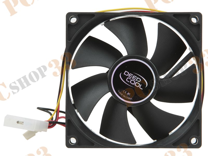 Вентилятор Deepcool XFAN 90 d92мм, 1700об./мин. (питание от мат.платы и разъема питания ATA HDD)