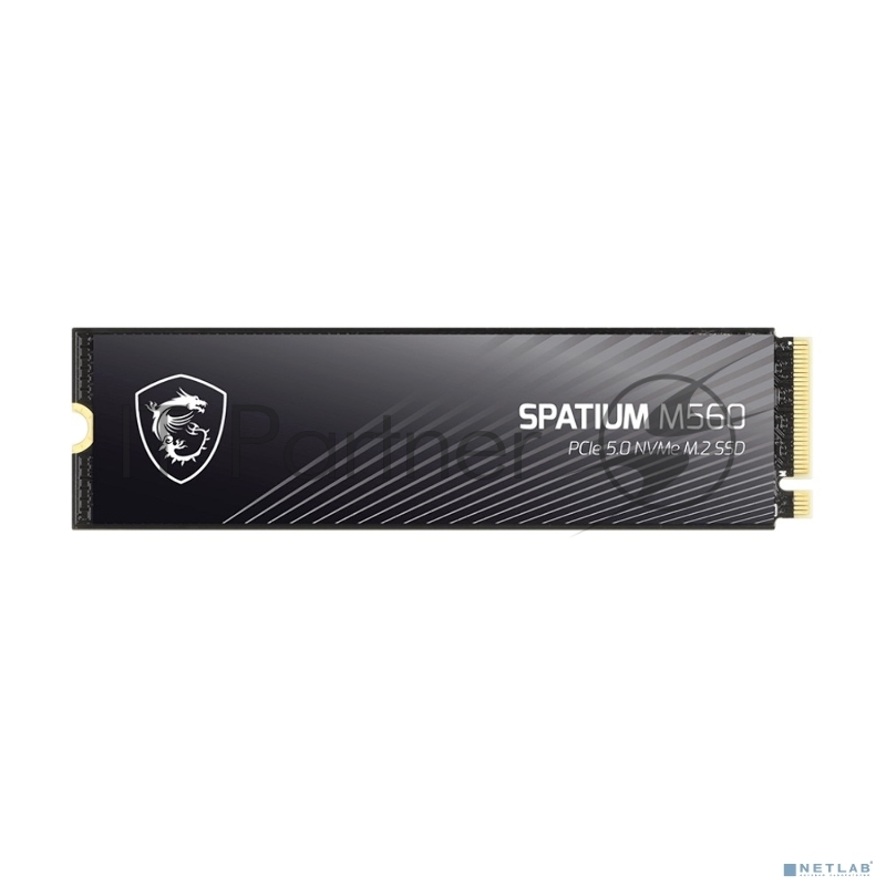 SSD жесткий диск PCIE 5.0 NVME M.2 1TB SPATIUM M560 1TB MSI
