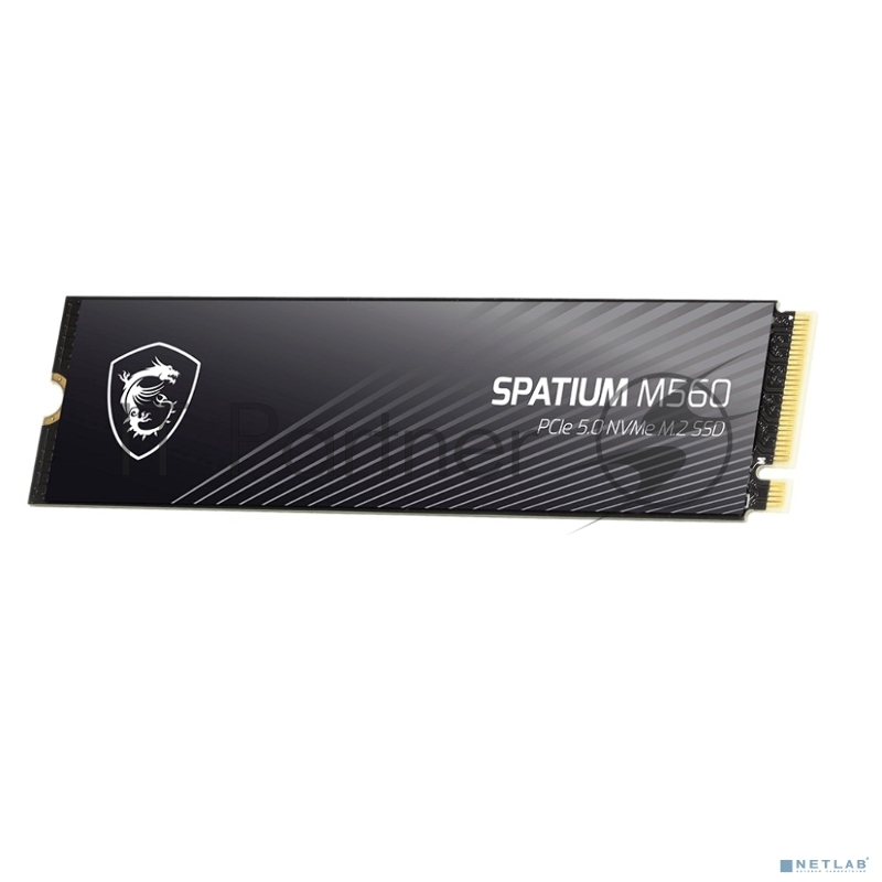 SSD жесткий диск PCIE 5.0 NVME M.2 1TB SPATIUM M560 1TB MSI