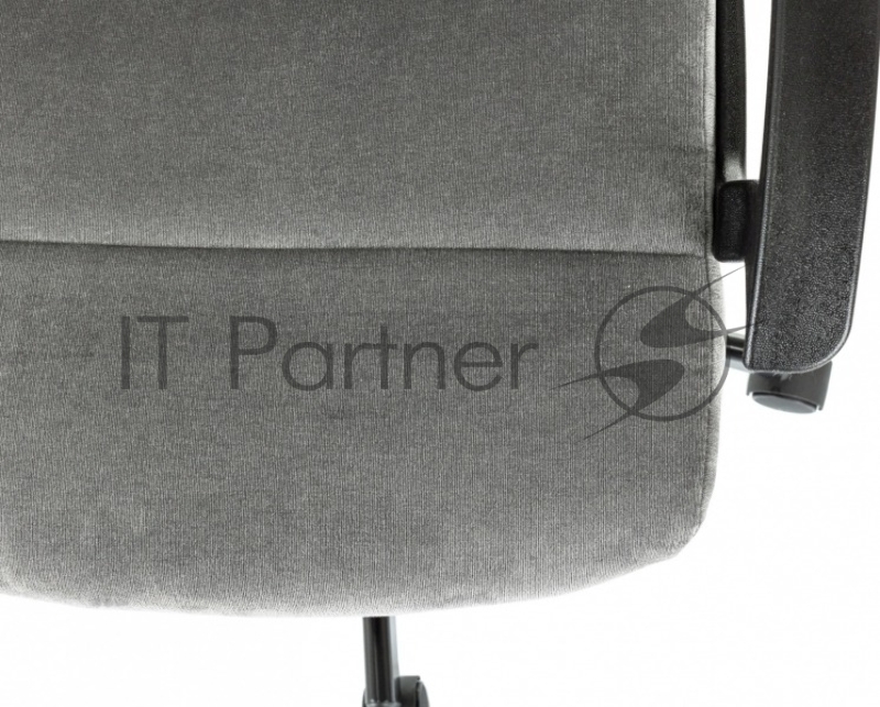 Кресло Бюрократ Triest Fabric серый Light-19 крестов. металл черный