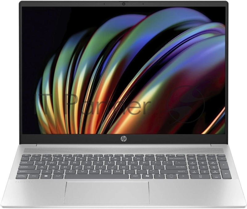 Ноутбук HP Pavilion 16-afoo25ci Core Ultra 7 155U 16Gb SSD512Gb Intel Graphics 16 IPS WUXGA (1920x1200) FreeDOS silver WiFi BT Cam (B2CV2EA)