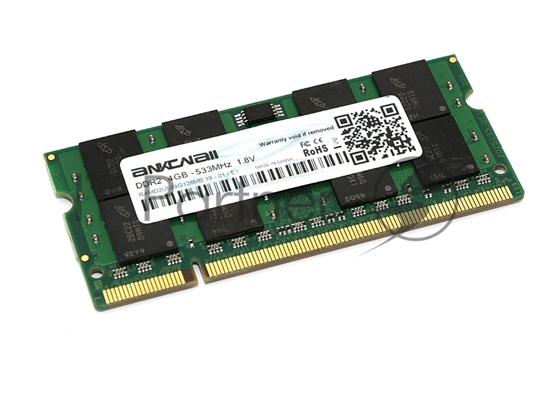 Оперативная память Ankowall, DDR2, 4GB (1x4GB), 533 MHz, CL4, SO-DIMM