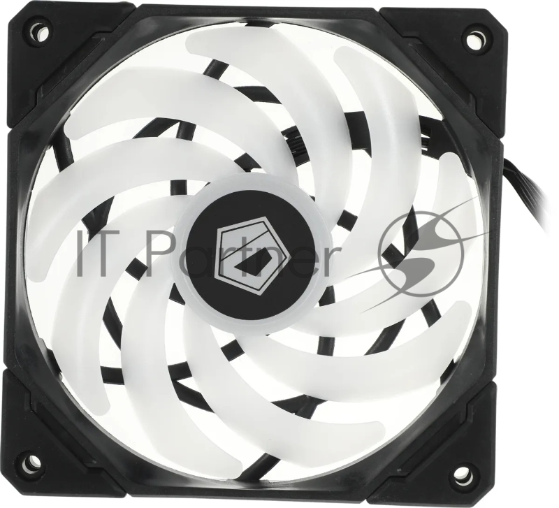 Вентилятор ID-Cooling NO-12015-XT_ARGB Black ARGB 120×120×15mm (13.8~31.2dB(A), 500±200~2000±10%RPM, 4Pin (PWM)/5V 3