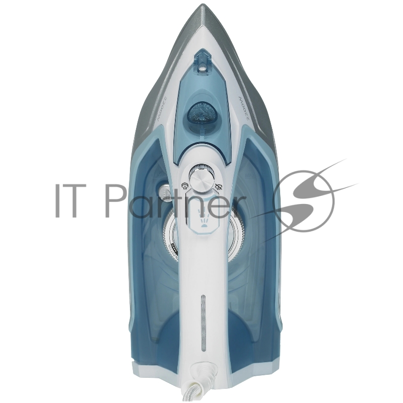 Утюг Redmond RI-C284 голубой, 2200 Вт, подошва - керамика, пар 35 г/мин, паровой удар 160 г/мин, самоочистка, антикапля