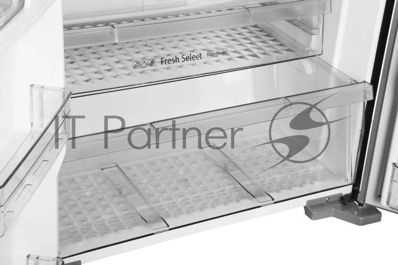 Холодильник Hitachi R-W660PUC7X GC шампань стекло двухкамерный инвертер 396/144л морозилка сверху