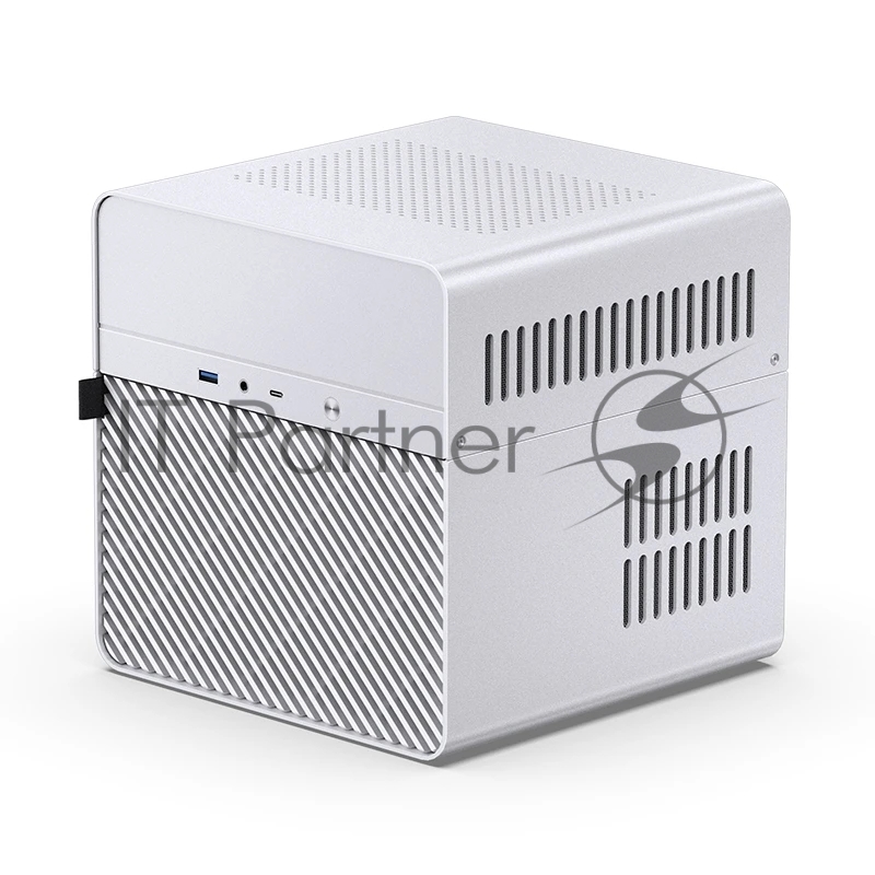 Корпус без блока питания Case JONSBO N2, Mini-Tower, 1x120mm, 1xUSB-A 3.0 + 1xUSB-C 3.2, SFX PSU Support, mITX White