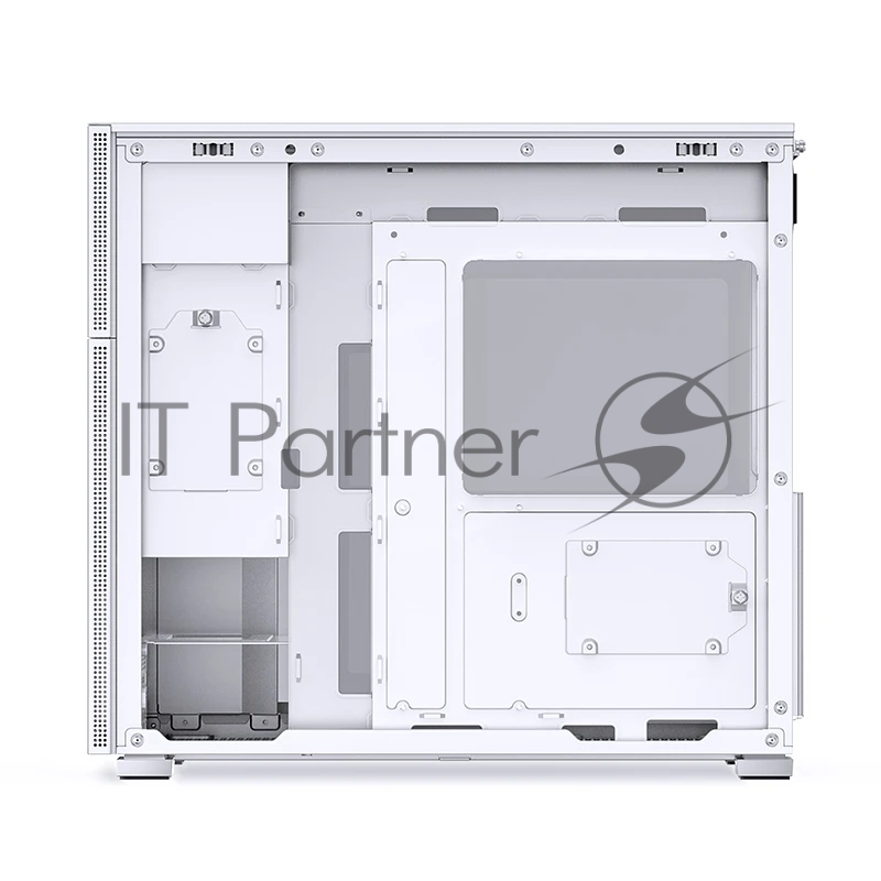 Корпус без блока питания Case JONSBO D41 MESH, Midi-Tower, TG, no fan, 1xUSB-A 3.2 + 1xUSB-C 3.2, ATX, mATX White