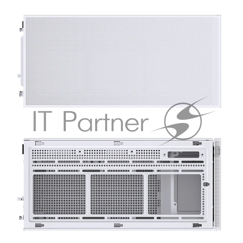 Корпус без блока питания Case JONSBO D41 MESH, Midi-Tower, TG, no fan, 1xUSB-A 3.2 + 1xUSB-C 3.2, ATX, mATX White