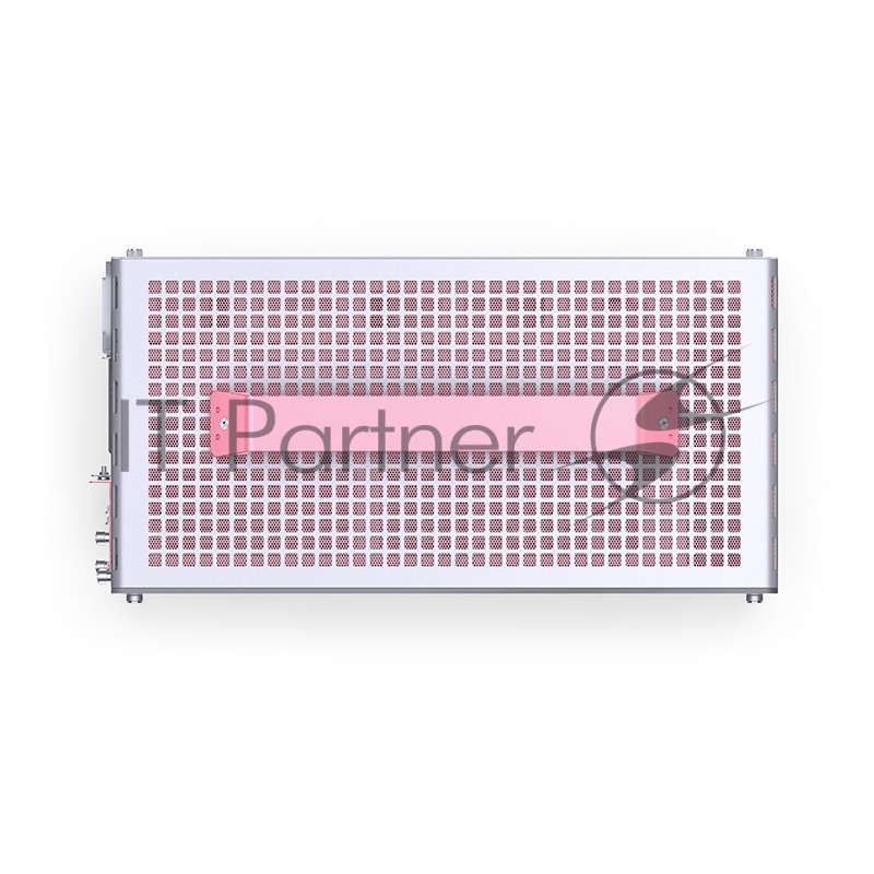 Корпус без блока питания Case JONSBO Z20, Mini-Tower, TG, no fan, 1xUSB-A 3.2 + 1xUSB-C 3.2, mATX, mITX Pink/White