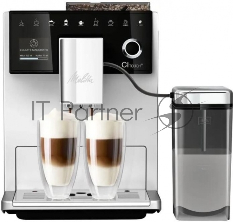 Кофемашина Melitta F630-111 серебристый