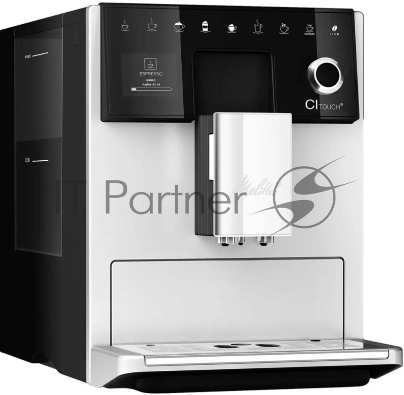 Кофемашина Melitta F630-111 серебристый
