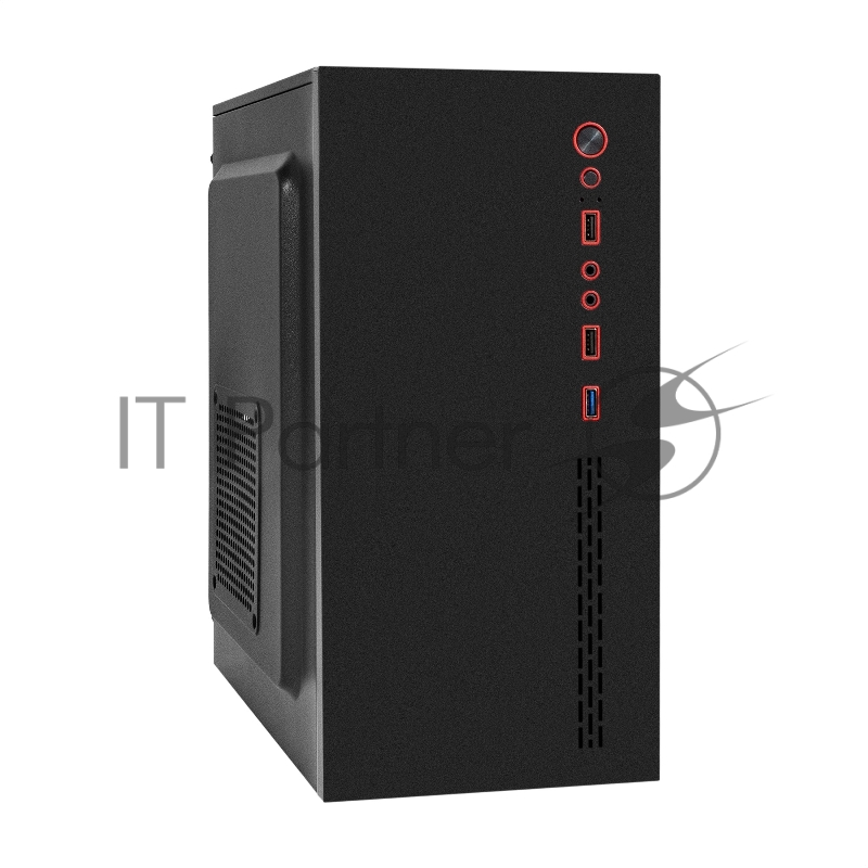 Корпус Minitower ExeGate BAA-403U2-AAA450 (mATX, БП AAA450 с вент. 8см, 1*USB+2*USB3.0, HD Audio, черный)