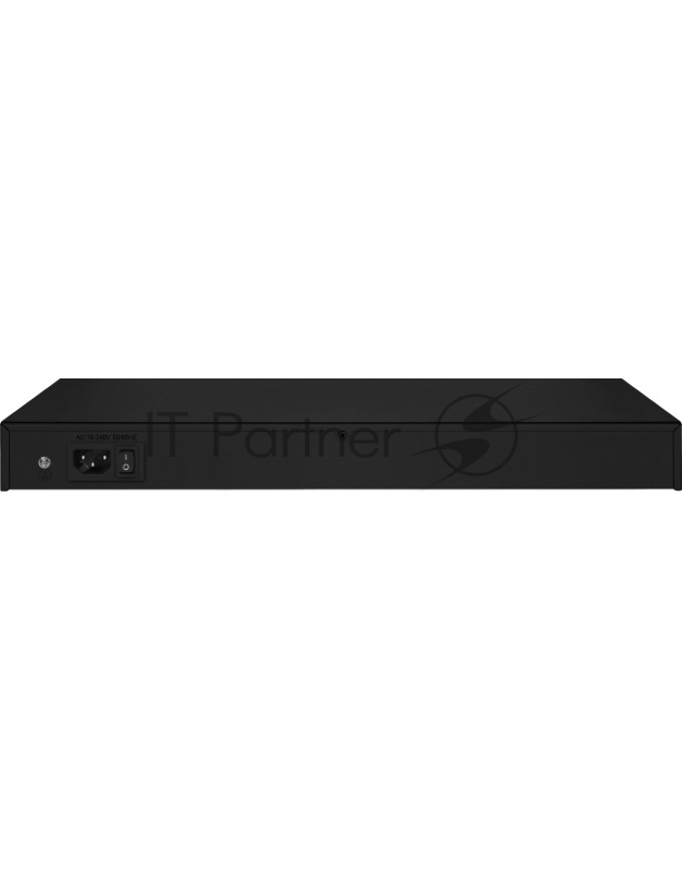Коммутатор PoE NST NS-SW-24F2G-P - Fast Ethernet. Порты: 24 x FE (10/100 Base-T) с поддержкой PoE (IEEE 802.3af/at), 2 x GE Combo Uplink (RJ45 + SFP). Мощность PoE на порт - до 30W. Суммарная мощность PoE до 385W