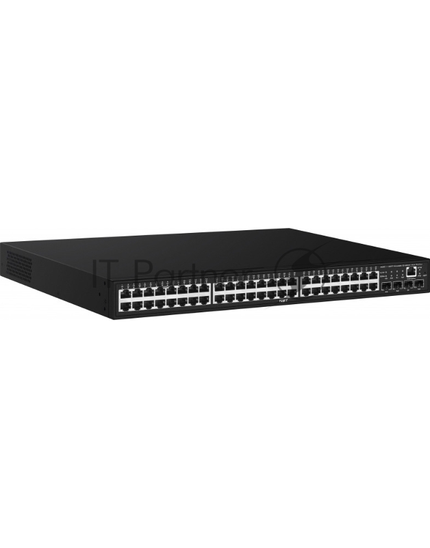 Управляемый L2 Коммутатор PoE NST NS-SW-48G4G-PL - Gigabit Ethernet. Порты: 48 x GE (10/100/1000 Base-T) с поддержкой PoE (IEEE 802.3af/at), 4 x GE Uplink. Мощность PoE на порт - до 30W. Суммарная мощность PoE до 800W.