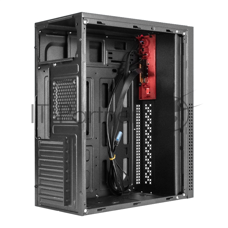 Корпус Miditower ExeGate EX298134RUS AA-443U (ATX, без БП, 2*USB+1*USB3.0+HD Audio, черный)