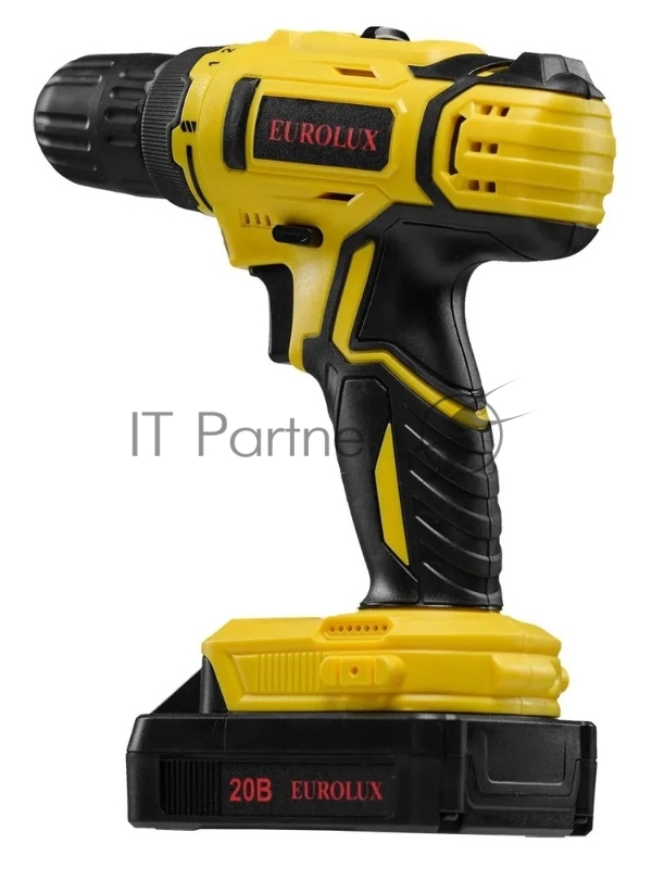 Дрель-шуруповерт аккумуляторная Eurolux ДА-20DU-2