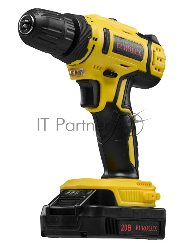 Дрель-шуруповерт аккумуляторная Eurolux ДА-20DU-2