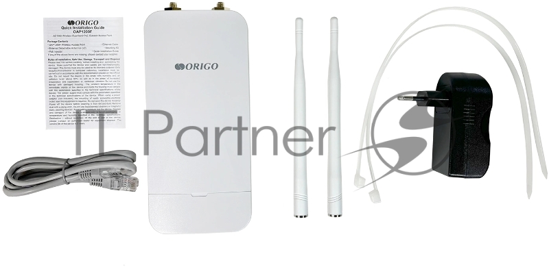 Точка доступа Origo OAP1200F (OAP1200F/A1A) 10/100BASE-TX белый