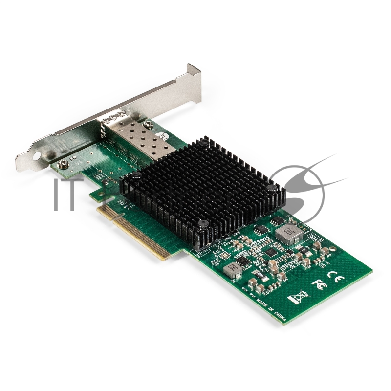 Комплект: Сетевой адаптер SFP+ ExeGate EXE-X520-DA1 + Трансивер Single-Mode до 10км EXT-10G-SM1310-LC2-10KM (EX296227RUS PCI-E x8 v2.0, порты 1x SFP+ 10Gb/s (10/5/2.5/1Gb/s, 100Mb/s), Server NIC Intel Chipset JL82599EN + EX298326RUS: Tx:1310/Rx:1310