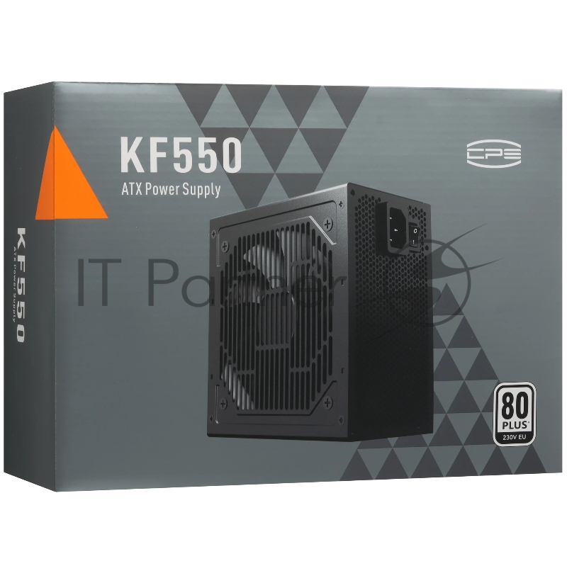 Блоки питания PCCooler KF550, 550W, APFC, 80+, 12cm Fan (P3-F550-W1H)
