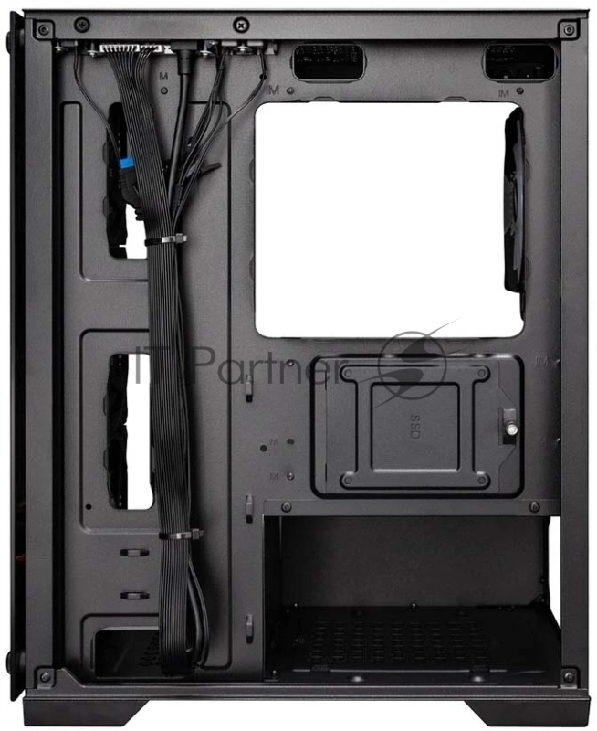 Компьютерный корпус 1STPLAYER FIREBASE X2-M / mATX / 4x120mm FRGB fans / X2-M-BK-4F1