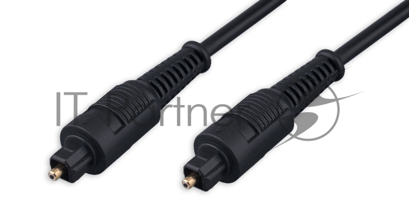 Кабель оптический Cablexpert CC-OPT-7.5M-N, Toslink 2xODT M/M, 7.5м, черный, пакет