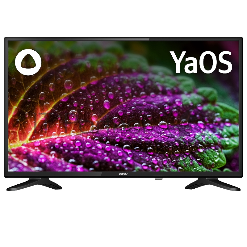 Телевизор LED BBK 31.5 32LEX-7218/TS2C (B) Яндекс.ТВ черный HD 60Hz DVB-T2 DVB-C DVB-S2 USB WiFi Smart TV