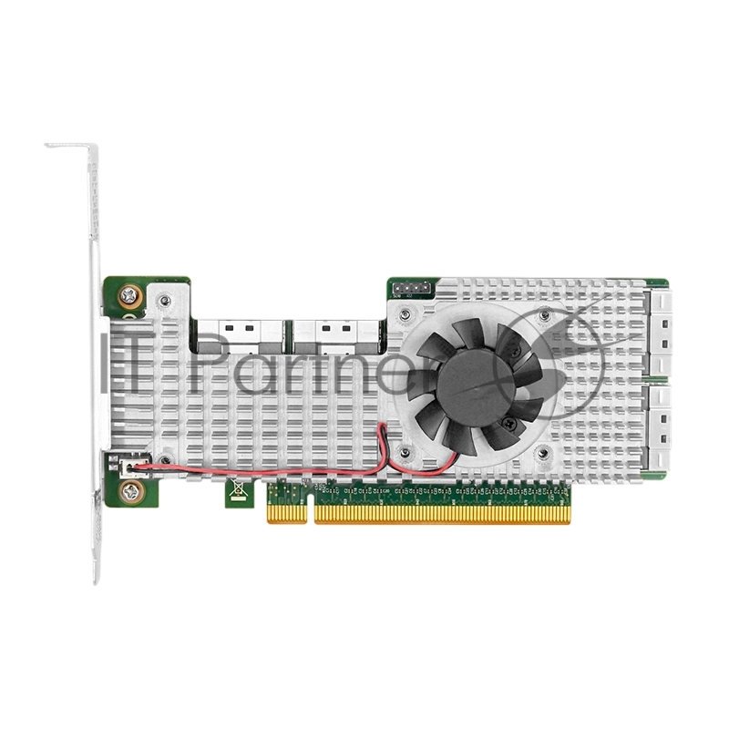 Адаптер LR-LINK PCle4.0 x16 4*SFF-8654 8i NVMe Switch Adapter