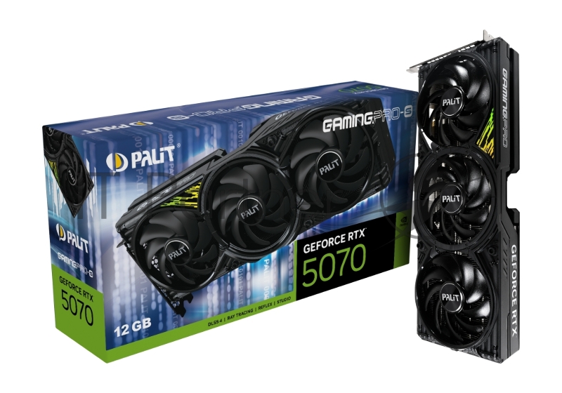 Видеокарта Palit PA-RTX5070Ti GAMINGPRO-S 16GB