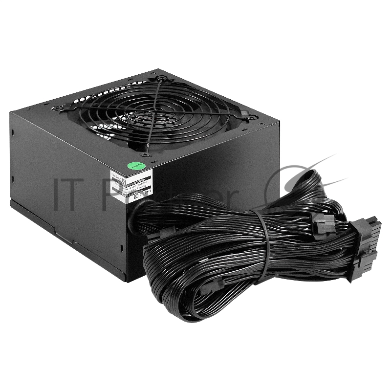 Блок питания 450W ExeGate 80 PLUS® Bronze 450PPH-S (ATX, APFC, SC, КПД 88% (80 PLUS Bronze), 12cm fan, 24pin, (4+4)pin, 2xPCI-E, 3xSATA, 3xIDE, кабель 220V 1,8м с защитой от выдергивания, black, Color Box)
