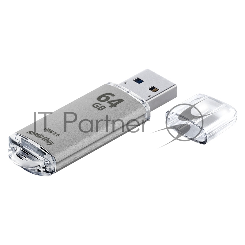 USB-FLASH SMARTBUY 64GB V-CUT SILVER USB 3.0 SMARTBUY 64GB V-CUT SILVER USB 3.0