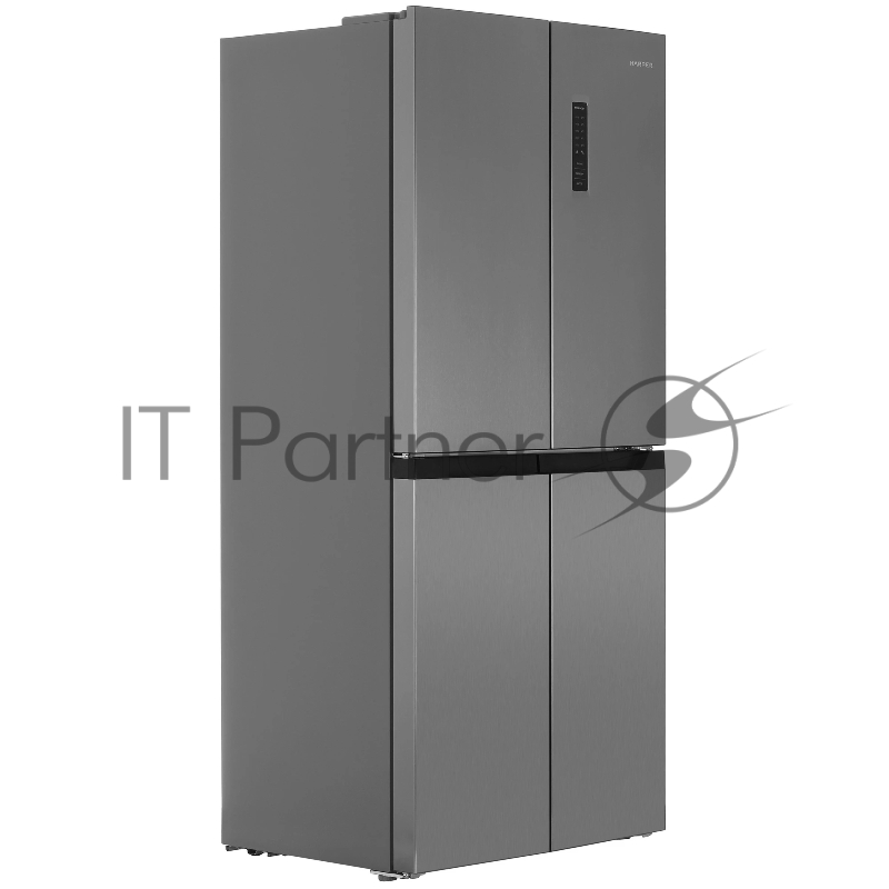 Холодильник HARPER RH6966BI black glass