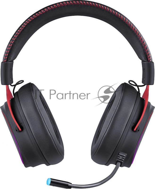 Гарнитура игровая DEFENDER (64584) Vapor черный, 7.1, RGB, провод 2.2 м