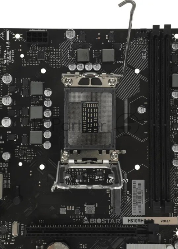Материнская плата Biostar H610MHC 2.0 Soc-1700 Intel H610 2xDDR4 mATX AC`97 8ch(7.1) GbLAN RAID+VGA+HDMI