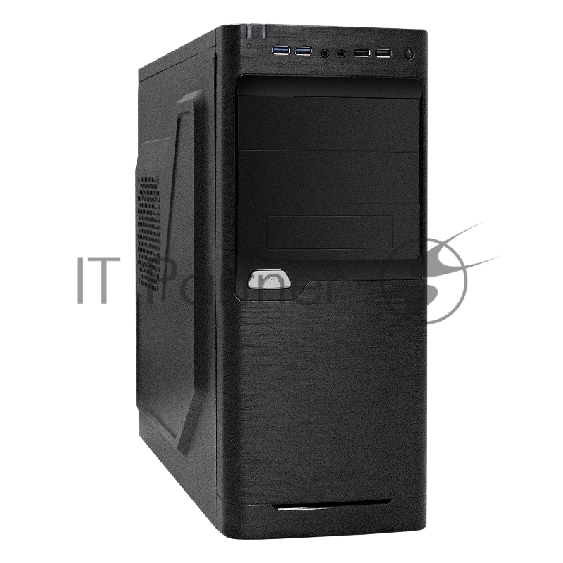 Корпус Miditower ExeGate XP-330U-UNS450 (ATX, БП UNS450 с вент. 12см, 2*USB+2*USB3.0, аудио, черный)