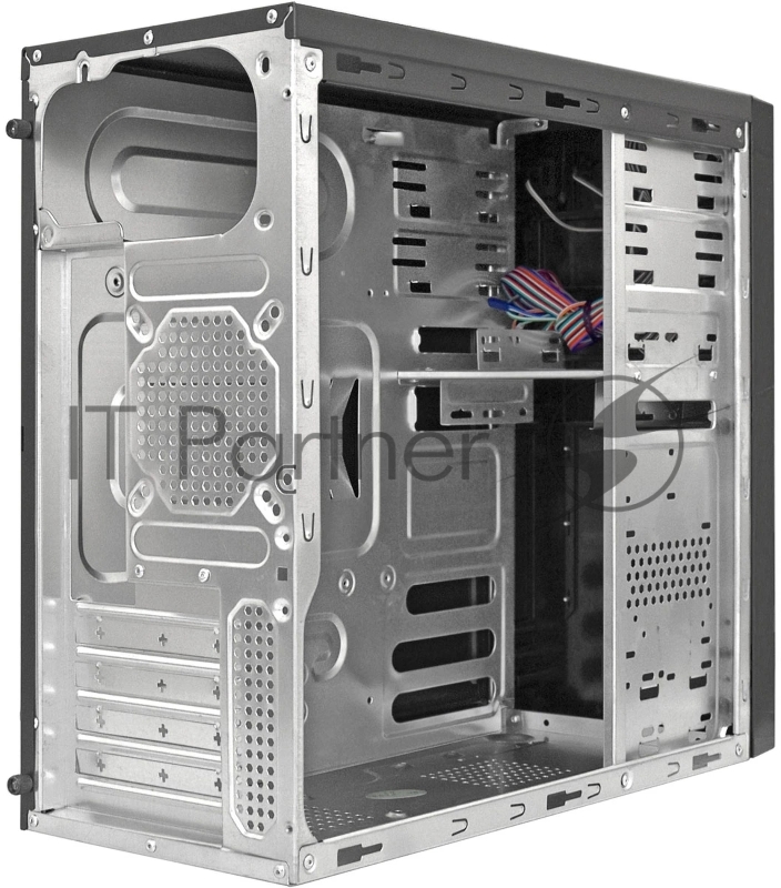 Корпус Minitower ExeGate MA-373X-UNS350 (mATX, БП UNS350 с вент. 12см, 2*USB, аудио, черный)