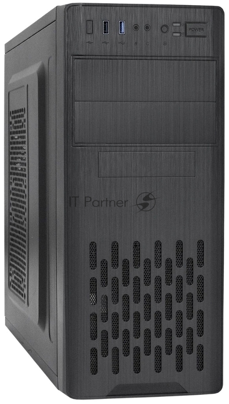 Корпус Miditower ExeGate CP-606U-UNS450 (ATX, БП UNS450 с вент. 12см, 1*USB+1*USB3.0, аудио)