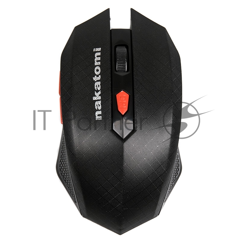 Мышь беспроводная NAKATOMI MRON-08U черный