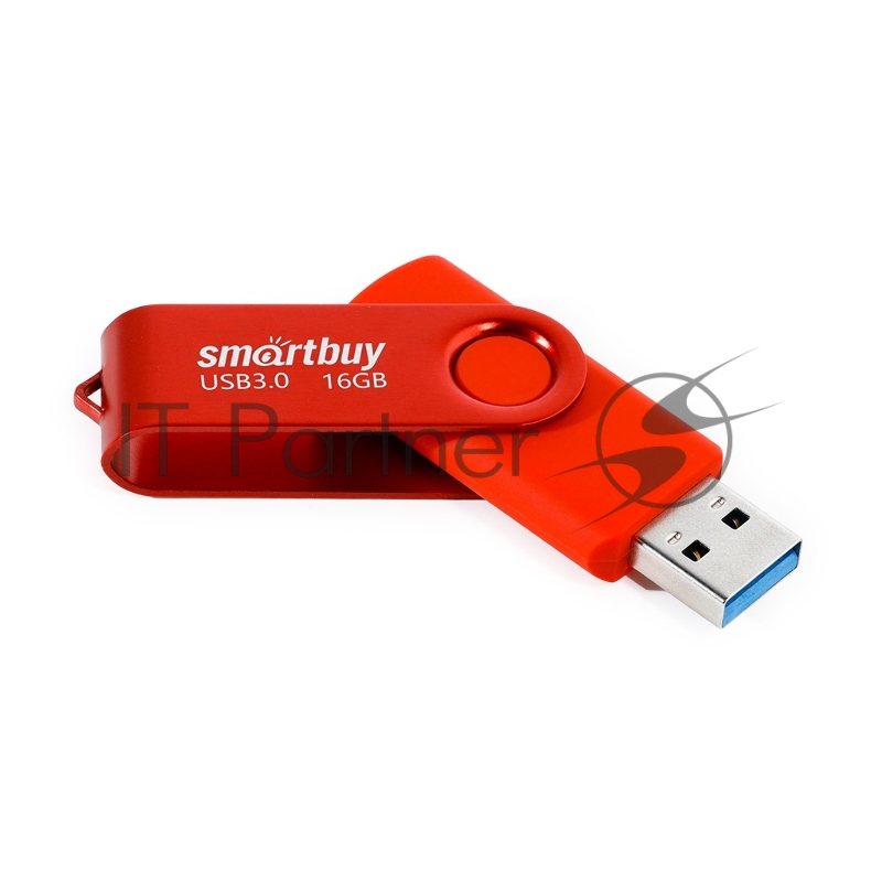 Флеш -накопитель Smartbuy (SB016GB3TWR) UFD 3.0/3.1 016GB Twist Red