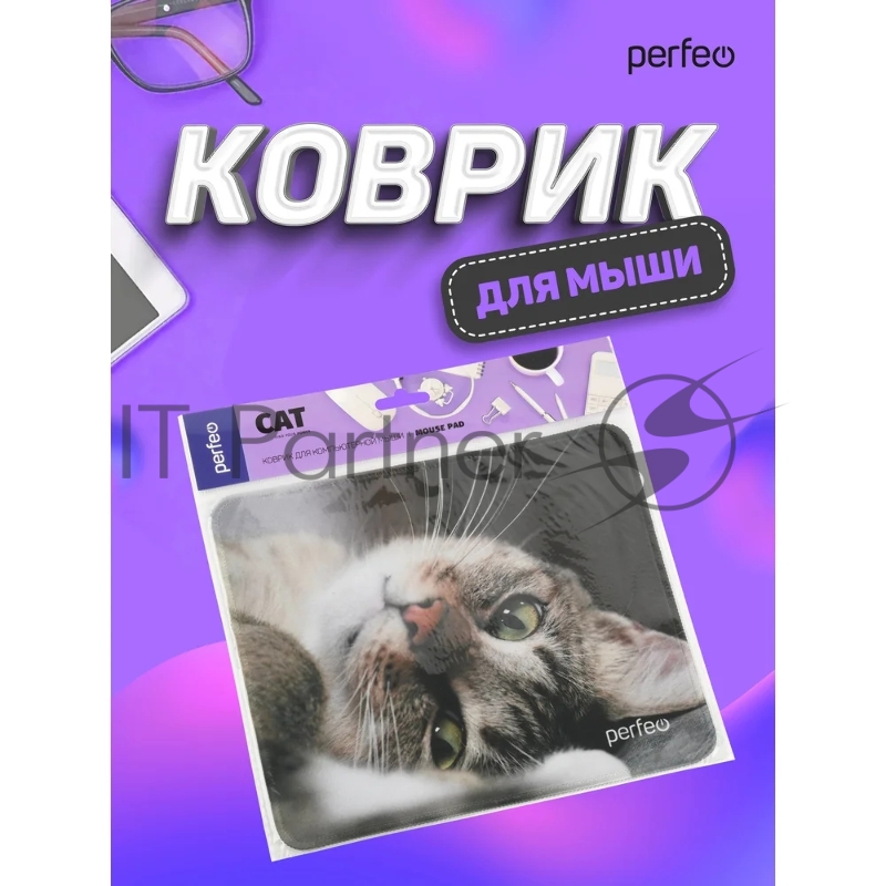 Коврик для мыши PERFEO (PF_D0660) Cat