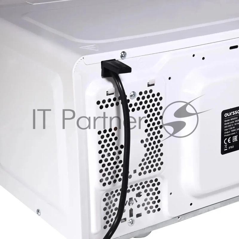 Микроволновая печь Oursson MD2033/WH 20л. 700Вт белый/черный