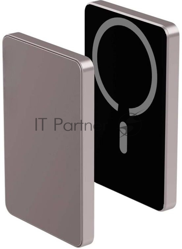 Мобильный аккумулятор Aksberry (6900291940013) E501 с MagSafe 5000 mAh, золотистый