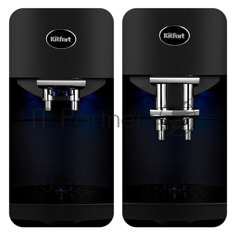 Кофемашина Kitfort КТ-7320 1400Вт серебристый/черный