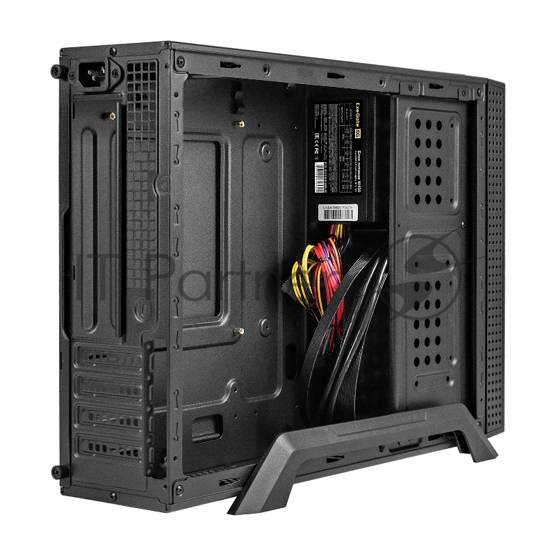 Корпус Desktop ExeGate MI-307U2-M450 (mini-ITX/mATX, БП M450 с вент. 8см, 2*USB+2*USB3.0, HD аудио, черный)