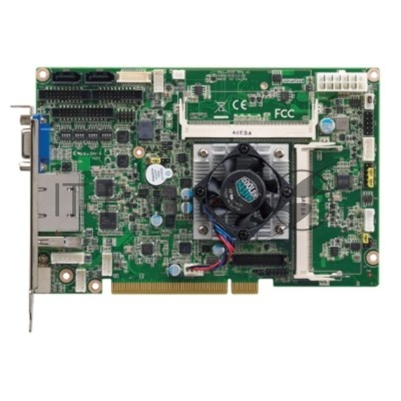 Материнская плата с ЦПУ Advantech PCI-7032G2-00A2E, CPU Intel Celeron J1900, 2xDDR3L SO-DIMM, VGA/LVDS/DVI, 4xPCI 32bit/33MHz, 2xSATA/mSATA, 2xGbE LAN, 4xCOM, 7xUSB Advantech (требуется установка батарейки CR2032)