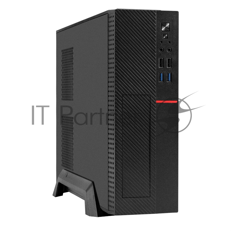 Корпус Desktop ExeGate MI-307U2 (mini-ITX/mATX, без БП, 2*USB+2*USB3.0, HD аудио, черный)