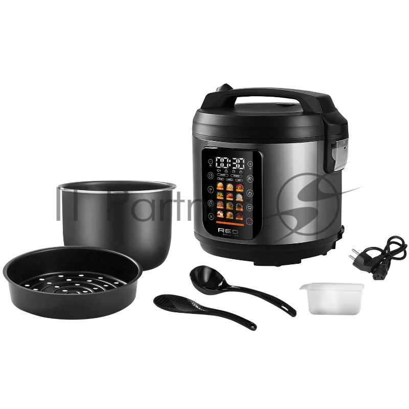 Мультиварка Red Solution M4250 5л 860Вт серебристый/черный