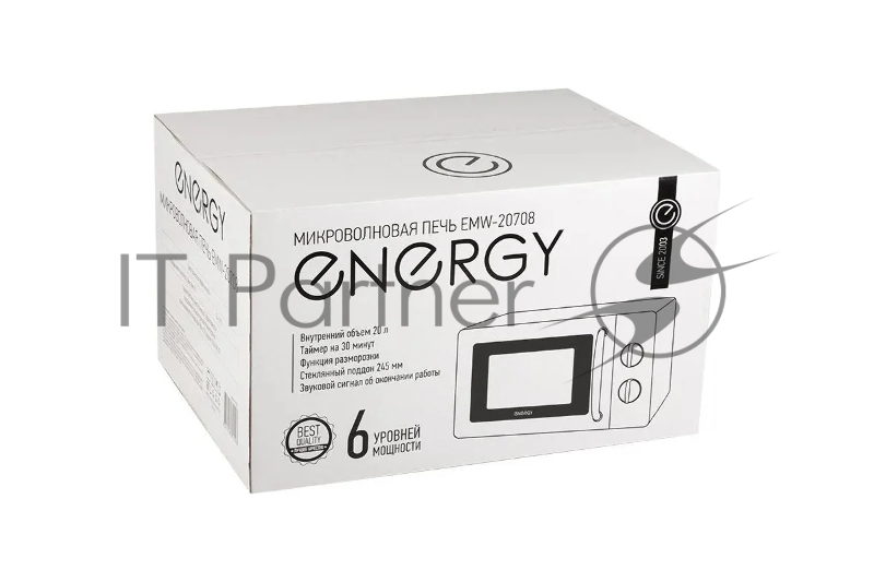 Микроволновая печь ENERGY EMW-20708, 700Вт, белая